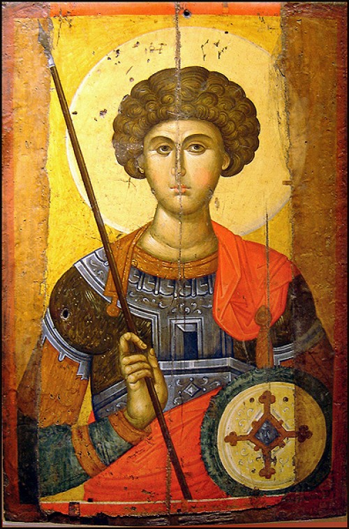The great martyr George, the Trophy-bearer 